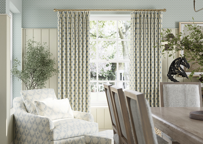 Pensford, Sebby Raffs Blue - Made to Measure Curtains - Image 3